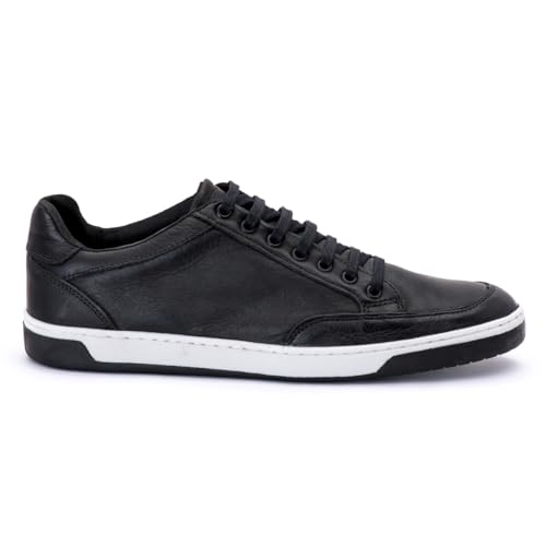 Tenis Masculino Em Couro Sapatenis Social Casual Confortavel