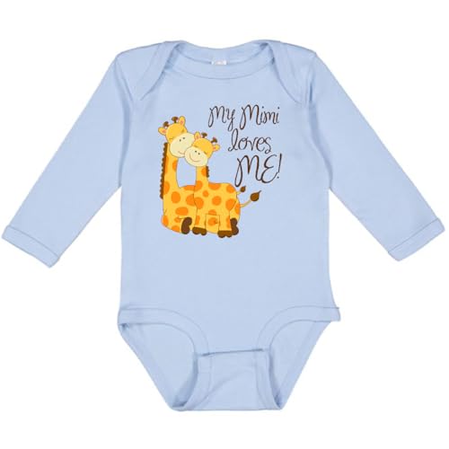 inktastic My Mimi Loves Me Long Sleeve Creeper