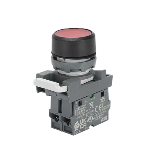 Interrupteur bouton-poussoir MP1-42R-01 contact 1NO pour circuit commande