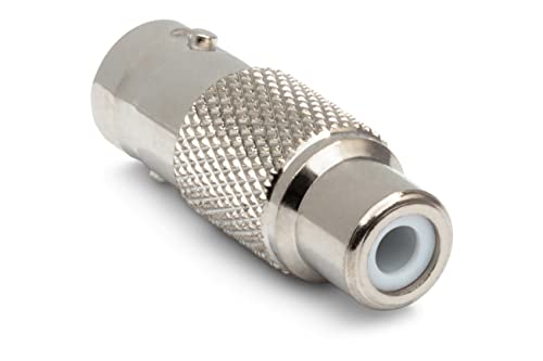 Hosa NBR-321 75-ohm Coupler, BNC to RCA miniatura 1