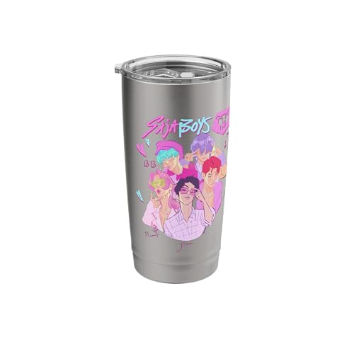 KPop Demon Hunters Saja Boys Heartthrob Officially Licensed Stainless Steel Insulated Tumbler