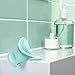 Green Eye Wash Cup Silicone Eye Flushing Cup Practical Eye Rinse Cup Reusable Eye Washer Clean Tool for Dust Makeup Reusable Reusable Eye Washer Eye Health Health Care
