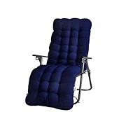 Extra-Thick Recliner Chair Cushion For Zero Gravity Chairs U2013 Full Length Padded Lounger Pad With Straps U2013 Soft, Breathable, Weather-Resistant U2013 Fits Most Garden & Patio Chairs (170x53x8cm) (Green