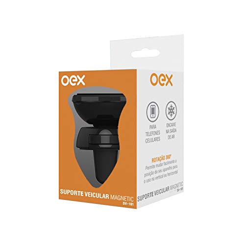 Suporte Veicular Magnético OEX SV101 - Preto