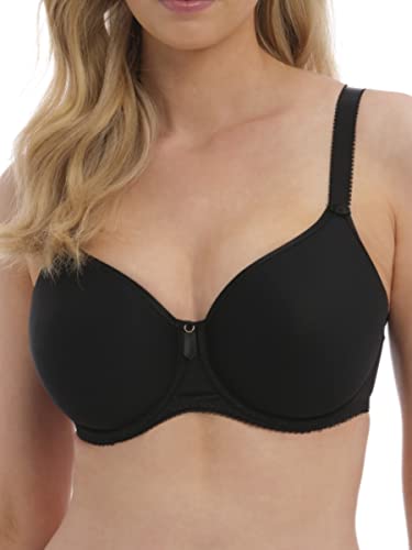 Fantasie Sutiã feminino Rebecca Essentials com aro e espaçador, Preto, 40F