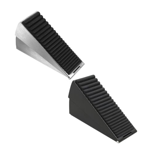 Butée de porte haute en caoutchouc robuste Zerodeko pour une protection murale durable