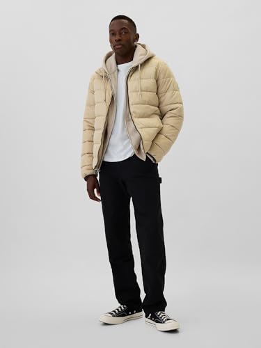 GAP Men's Logo Lightweight Puffer Jacket3