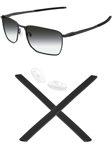 Kit de almohadillas de repuesto Mryok negro para gafas Oakley Eyector OO4142