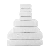 Top Towel – Juego de Toallas Baño Completo (8 Piezas): 4 Toallas Bidé/Cara,...