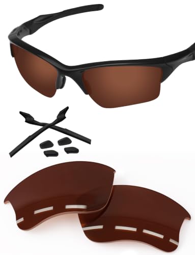 Image of 1.6MM Polarized Replacement Lenses & Rubber Kits for Oakley Half Jacket Family Sunglasses