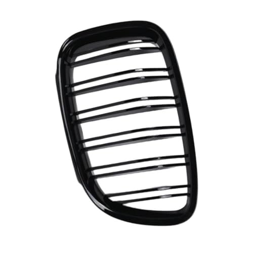 Rejilla frontal negro brillo para 5 Series GT F07 2009-2017 de doble lama