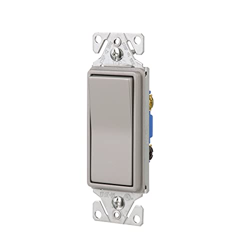 Eaton 7503Sg-K-L 3-Way Designer Switch, Silver Granite #TOP1