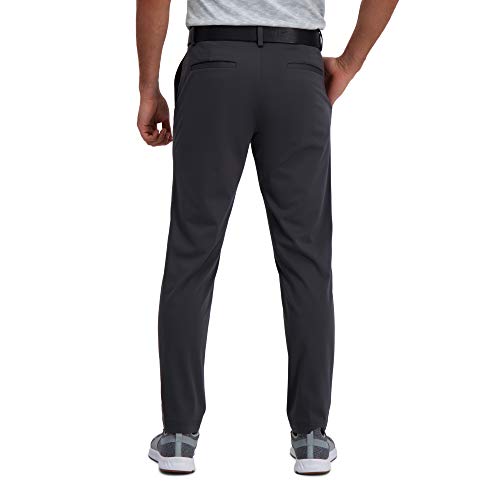 Haggar Men's The Active Series Slim Fit Flat Front Pant3