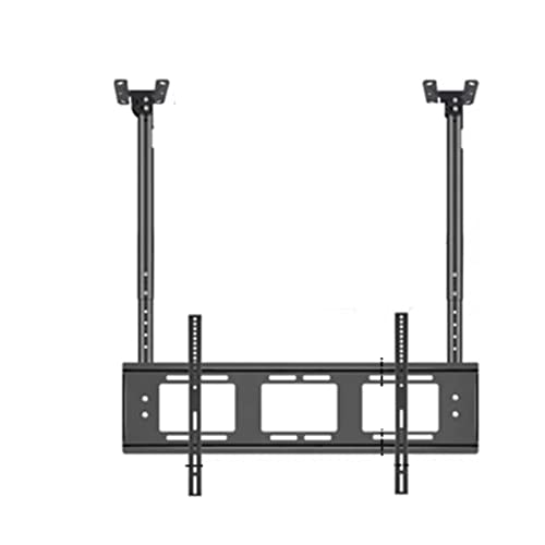 Soporte de TV de Techo Ajustable, Apto for Pantallas LED Grandes de 55 a 86 Pulgadas, Soporte de TV con inclinación Ajustable de Doble Barra, VESA 800 x 400 mm