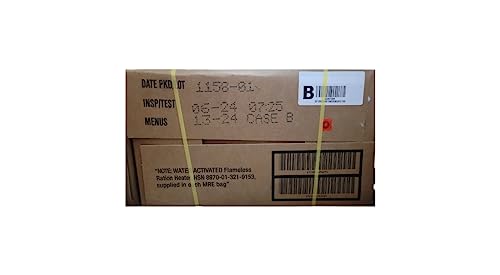 2024 Inspection Dated MRE (Meals-Ready-To-Eat) Case – Military MRE Random Case \"A or B\"
