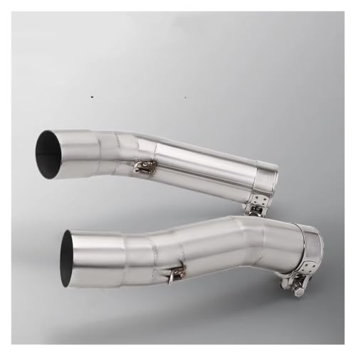 Tuyau échappement YZF-R1 2007 2008 tube milieu raccord double sortie slip-on 51mm évasion inox