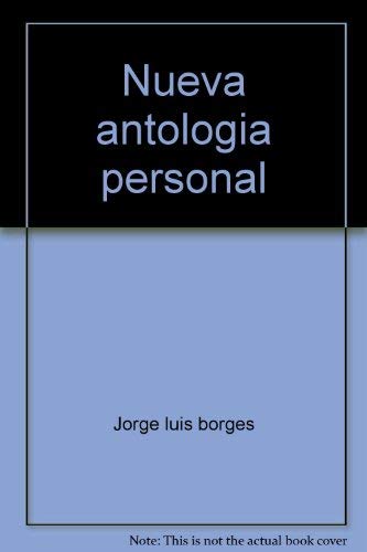 Nueva antologia personalsustituto isbn 968 231678