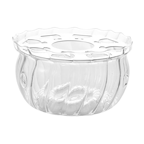 SHOWERORO Teapot Warmer Base for Tea Light Glass Candle Holder for Teapots and Wax Melts Efficient Maintenance for Enjoyable Tea