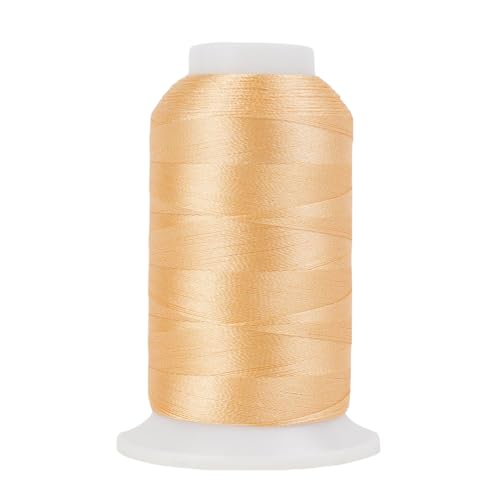 Element Thread Club 40wt Machine Embroidery Polyester Thread | 1000m (1049yd) | Glossy | Peach Cobbler