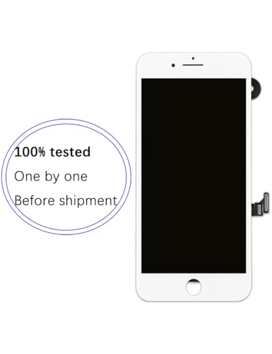 Écran pour iPhone 8 avec affichage FHD et châssis blanc haute précision