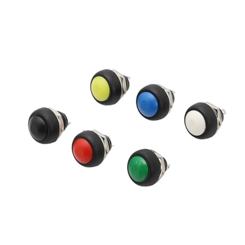 Miniinterruptor PBS-33b de 12mm para personalizar el panel de control de tu caravana 2