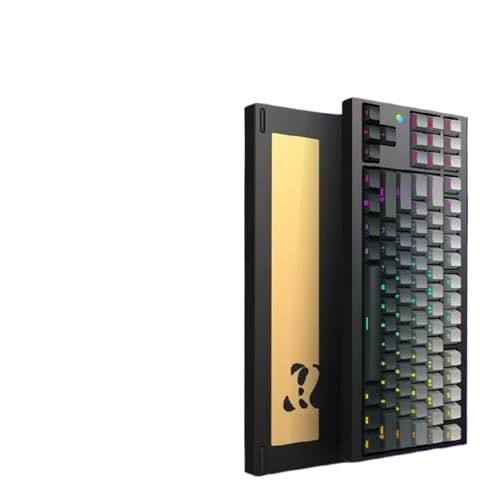 Metaphyuni PD87M Pro Mechanical Keyboard Wireless Tri Mode with Aluminum Case Cushion Design Hot Swappable Gaming�L�[�{�[�h�ƕ����̃f�o�C�X�ƌ�