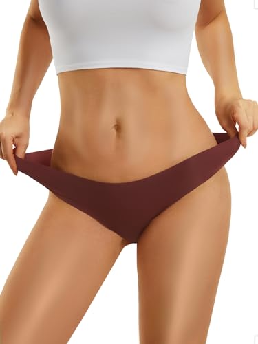 Seamless Women's Underwear - No Show Bikini Panties & Briefs, 6-Pack4