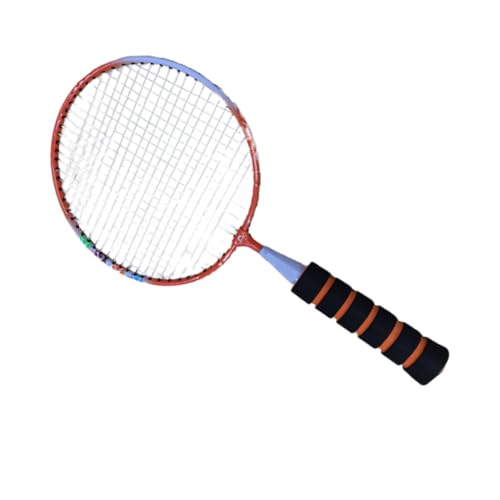 Mipcase Raqueta de Bádminton Infantil Ligera y Duradera Diseño Portátil para Exteriores Recreativo para Naranja Color Aleatorio Color Aleatorio