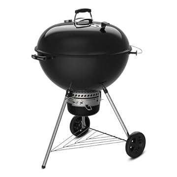 weber master touch charcoal grill