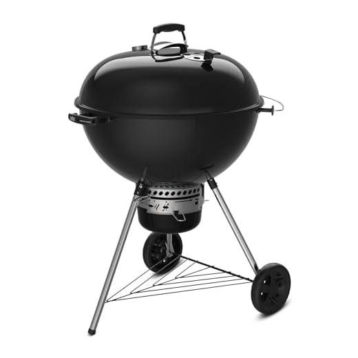 Weber Master-Touch Charcoal Grill and Smoker, 26-Inch, Black
