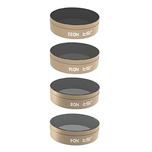 Image of 4 Pieces Camera Accessories Lens Filter for Diji Osmo Action Camera Set ND