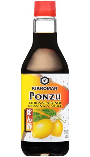 Kikkoman Ponzu Citrus Seasoned Dressing and Sauce, 15 Ounce