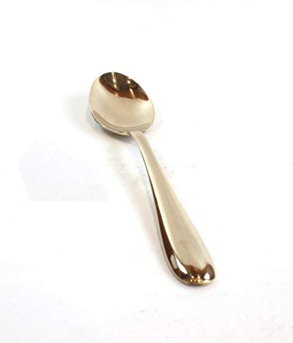Image of Kansa Royal Spoon for Desert Dishes Tableware 7'' inches (2)