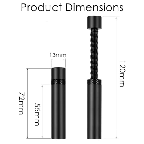 Image of Hodaqe GPU Support Bracket, Adjustable with Magnetic Base, Black