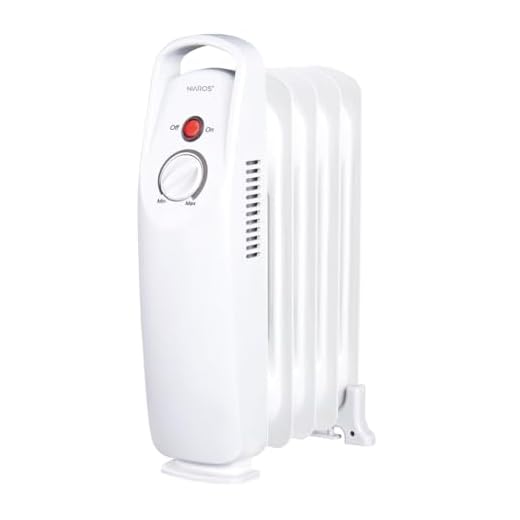 Mini Radiador de Aceite 500W-700W | Radiador eléctrico bajo Consumo | Radiador de Aceite pequeño | Emisor térmico | Miniradiador