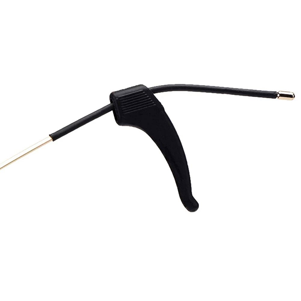 sunshades Bhavya Optic Ear Grip 1 Pair Soft Anti Slip Corrosion Resistant Durable Ear Hook Lock Tip Holder for Eyewear Eyeglasses Sunglasses Spectacles Black-picture-14
