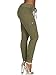 COVER GIRL womens Cargo High Waisted Slim Fit Solid Color Skinny Drawstring Jeans, Light Olive Green, Small US