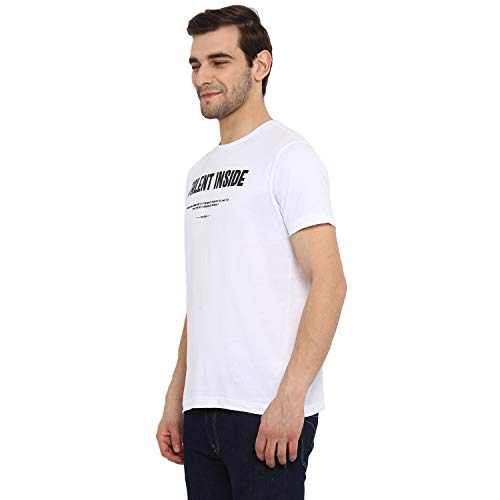 Image of Red Tape Men's Printed Regular Fit T-Shirt