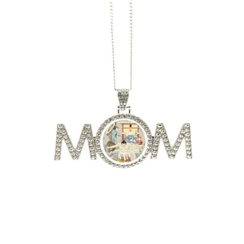Collier japonais ukiyo-e en argent pour la Fête des Mères