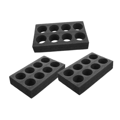 VICASKY 3Pcs Lightweight Beverage Holder Portable Multi Hole Cup Carrier for Takeout and Milk Tea Compact Drink Tray for Home and Outdoor Use Spill Resistant Design