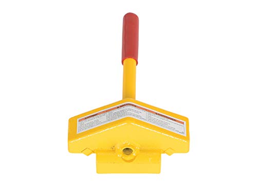 Image of Vestil SRC-1 Steel Single Rail Chock 7-1 /2 In. Width Yellow