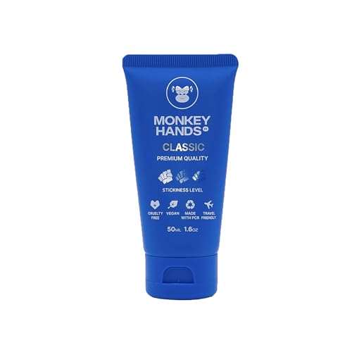 MONKEY HANDS MonkeyHands Gel Grip Pole Dance Calisthenics Rings Parkour Gymnastics Padel Tennis and More - High Performance - Skin Friendly Vegan (Classic 50ml)