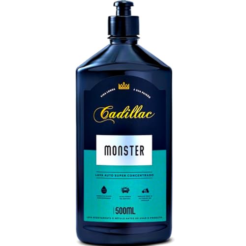 Shampoo Automotivo Cadillac Concentrado Moster 500ml