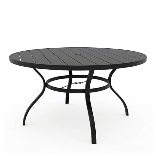 Incbruce Round Patio Dining Table