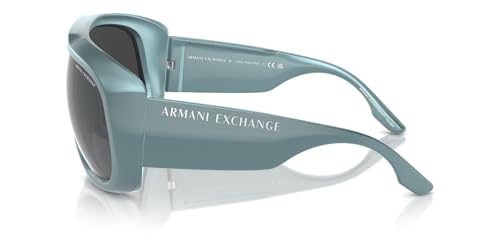 Image of Armani Exchange mens Ax4143su Universal Fit Aviator Sunglasses