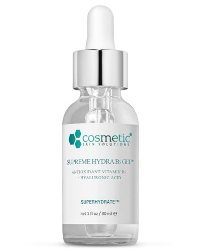 Supreme Hydra B5 Gel for Face – Deeply Moisturizing HA Gel with Antioxidants and Vitamin B5 – Oil-Free Hydrating Moisturizer for Smooth, Plump Skin – 1 fl oz