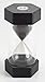 Produktbild TickiT 92025 Große Sanduhr, 30 Minuten, 70 mm Durchmesser, schwarz