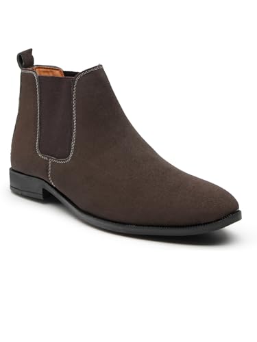 Image of Men's Slip On Fashion Chelsea Boots | High Tops, Soft Cushioned Insole, Comfortable Fit, Trendy, Stylish Boots
