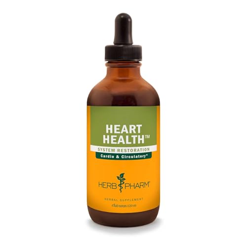 Herb Pharm Heart Health Liquid Herbal Formula with Hawthorn for Cardiovascular System Support, 4 Oz