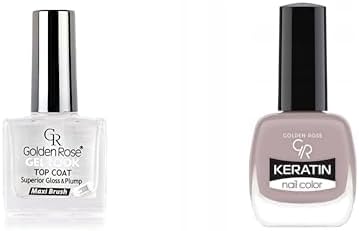 Golden Rose Gel Look Top Coat & Oje Seti